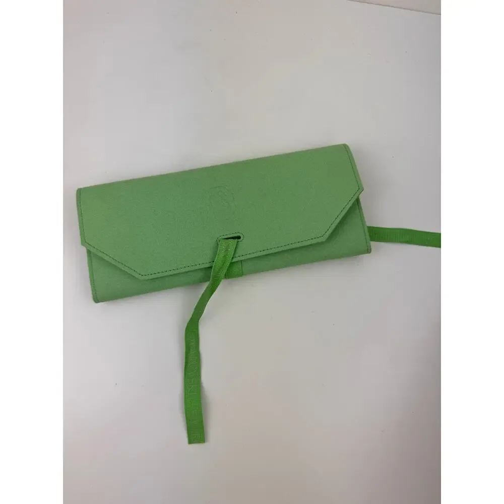 Swarovski green handbag